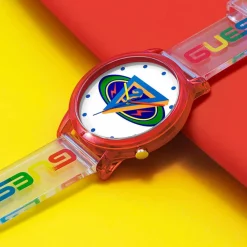 Montre Femme en Silicone X J Balvin transparente/multicolore