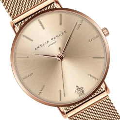 Montre Femme Gold Sky en Acier rose doré