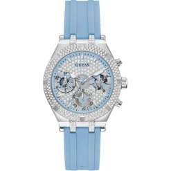 Montre Femme Heiress en Silicone bleue
