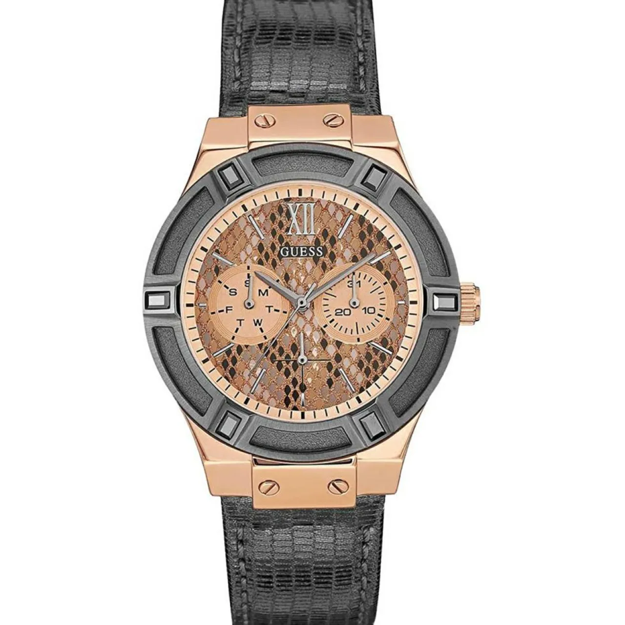 Montre Femme Jet Setter en Cuir grise