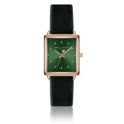 Montre Femme Joyful Journey en Cuir noire