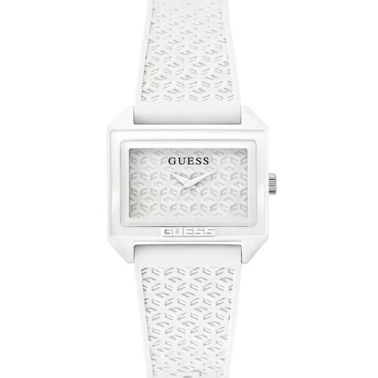 Montre Femme Mod Pop en Silicone blanche