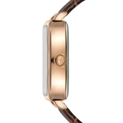 Montre Femme Night Plaza en Cuir marron