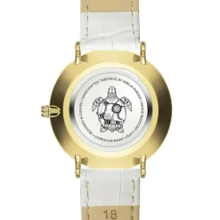 Montre Femme Pearl of the Sea en Cuir blanche
