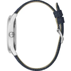 Montre Femme Peony G en Cuir & Jean bleue