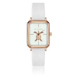 Montre Femme Serenity en Cuir blanche