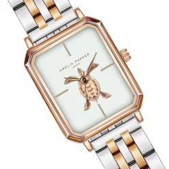 Montre Femme Serenity en Acier rose doré/argenté