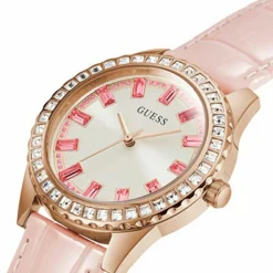 Montre Femme Sparkling en Cuir rose