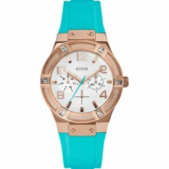 Montre Femme Sport Steel en Silicone bleue