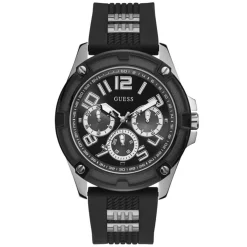Montre Homme Delta en Silicone noire