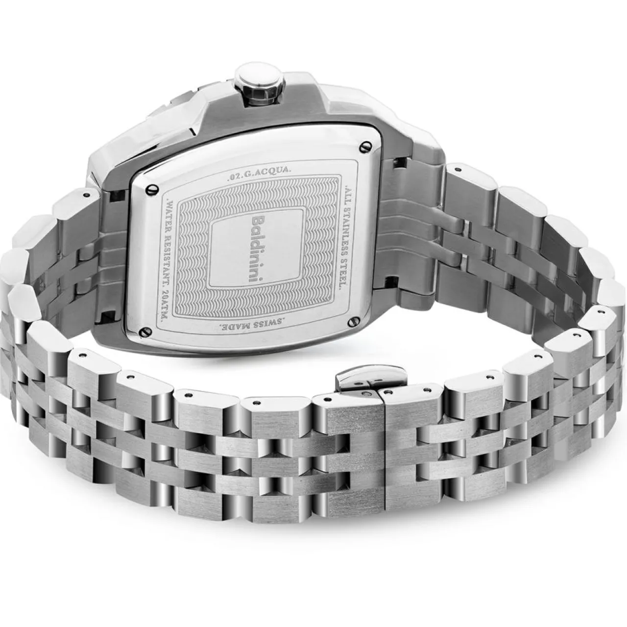 Montre Homme en Acier Acqua argenté