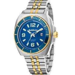 Montre Homme en Acier Acqua argenté/doré