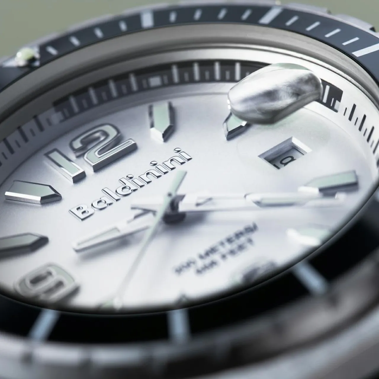 Montre Homme en Caoutchouc Acqua noire