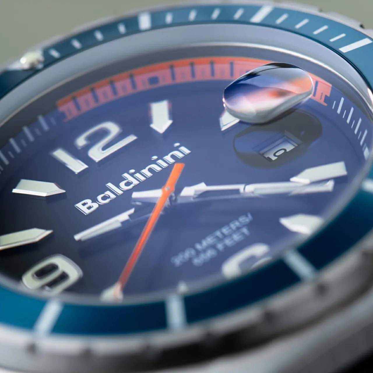 Montre Homme en Caoutchouc Acqua noire