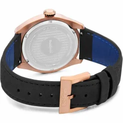 Montre Homme en Cuir Adria noire