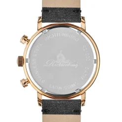 Montre Homme en Cuir Burbank noire