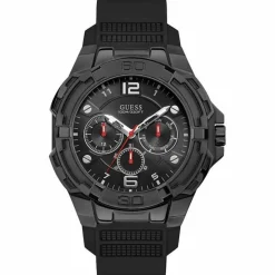Montre Homme Genesis en Silicone noire