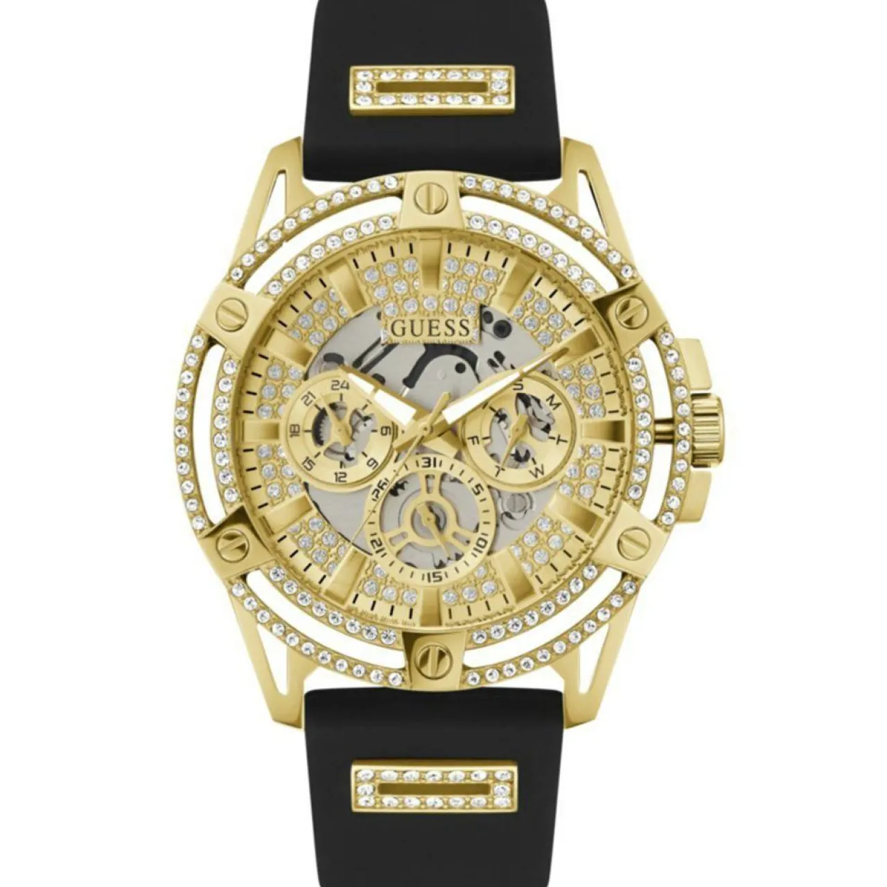 Montre Homme King en Silicone noire