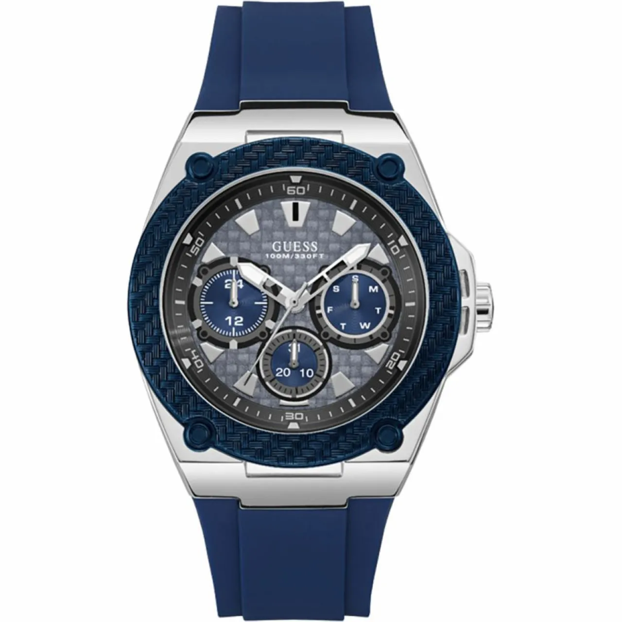 Montre Homme Legacy en Silicone bleue