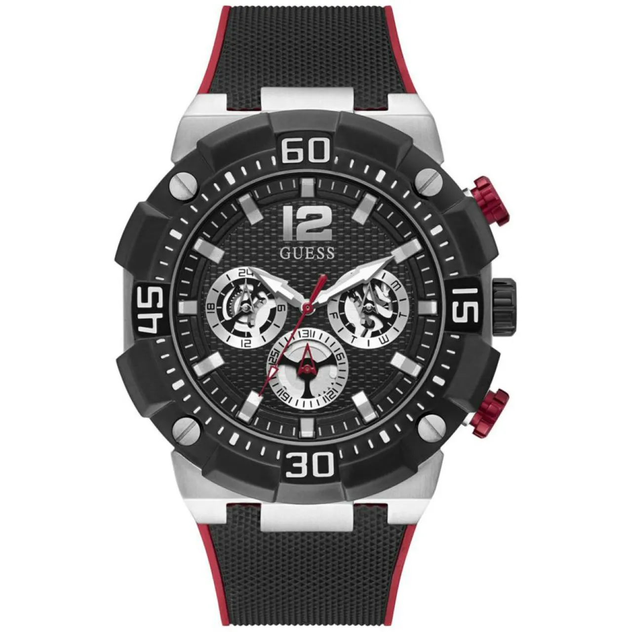 Montre Homme Navigator en Silicone noire