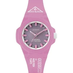 Montre Solaire Femme Outspoken en Silicone rose