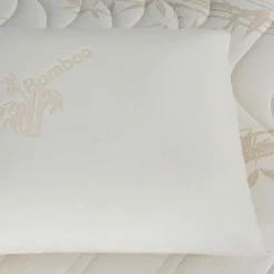 Oreiller à mémoire de forme bio blanc - 60x60 cm