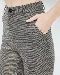 Pantalon 7/8 Ashlynn noir/doré