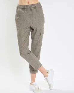 Pantalon à Carreaux fins multicolore