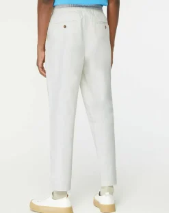 Pantalon 100% Coton Bio chino Regular Fit Mujog écru