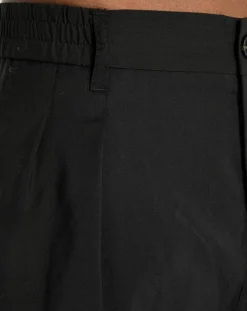 Pantalon 100% Laine Belsbo jogger noir