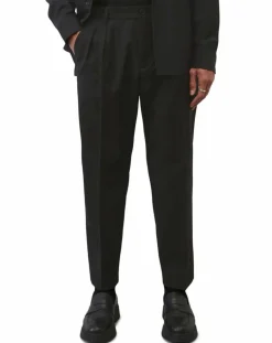 Pantalon 100% Laine Belsbo jogger noir