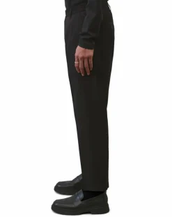 Pantalon 100% Laine Belsbo jogger noir