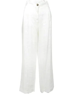 Pantalon 100% Lin Cara écru