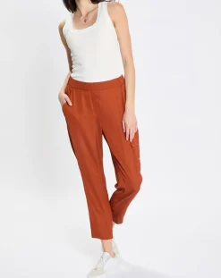 Pantalon à Poche orange