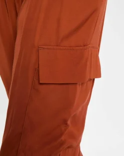 Pantalon à Poche orange