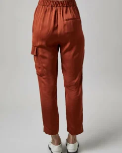 Pantalon à Poche orange