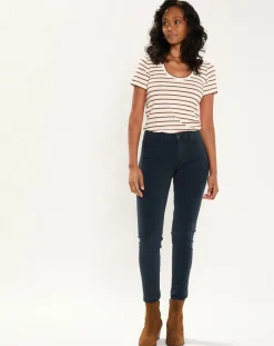 Pantalon 5 Poches bleu marine