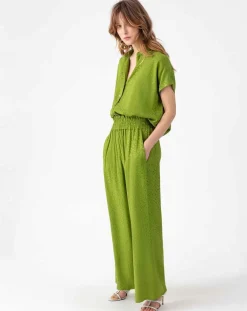 Pantalon Aimi bambou