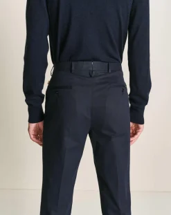 Pantalon ajusté Frush bleu marine