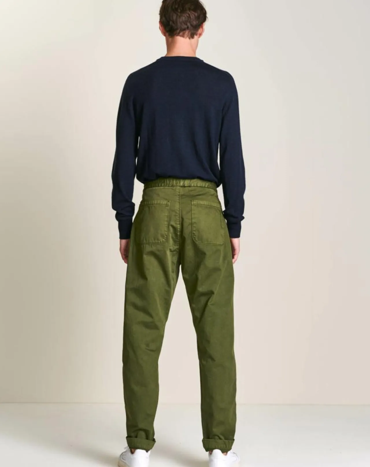 Pantalon ample Payn kaki