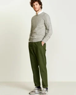 Pantalon ample Pogg kaki