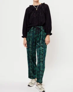 Pantalon Apolline vert