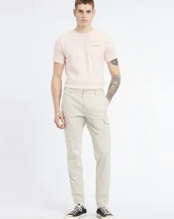 Pantalon cargo beige clair