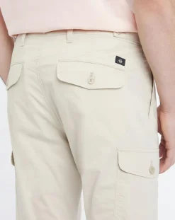 Pantalon cargo beige clair