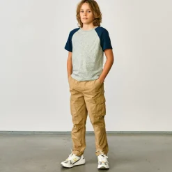 Pantalon Cargo en sergé de Coton Pazy beige