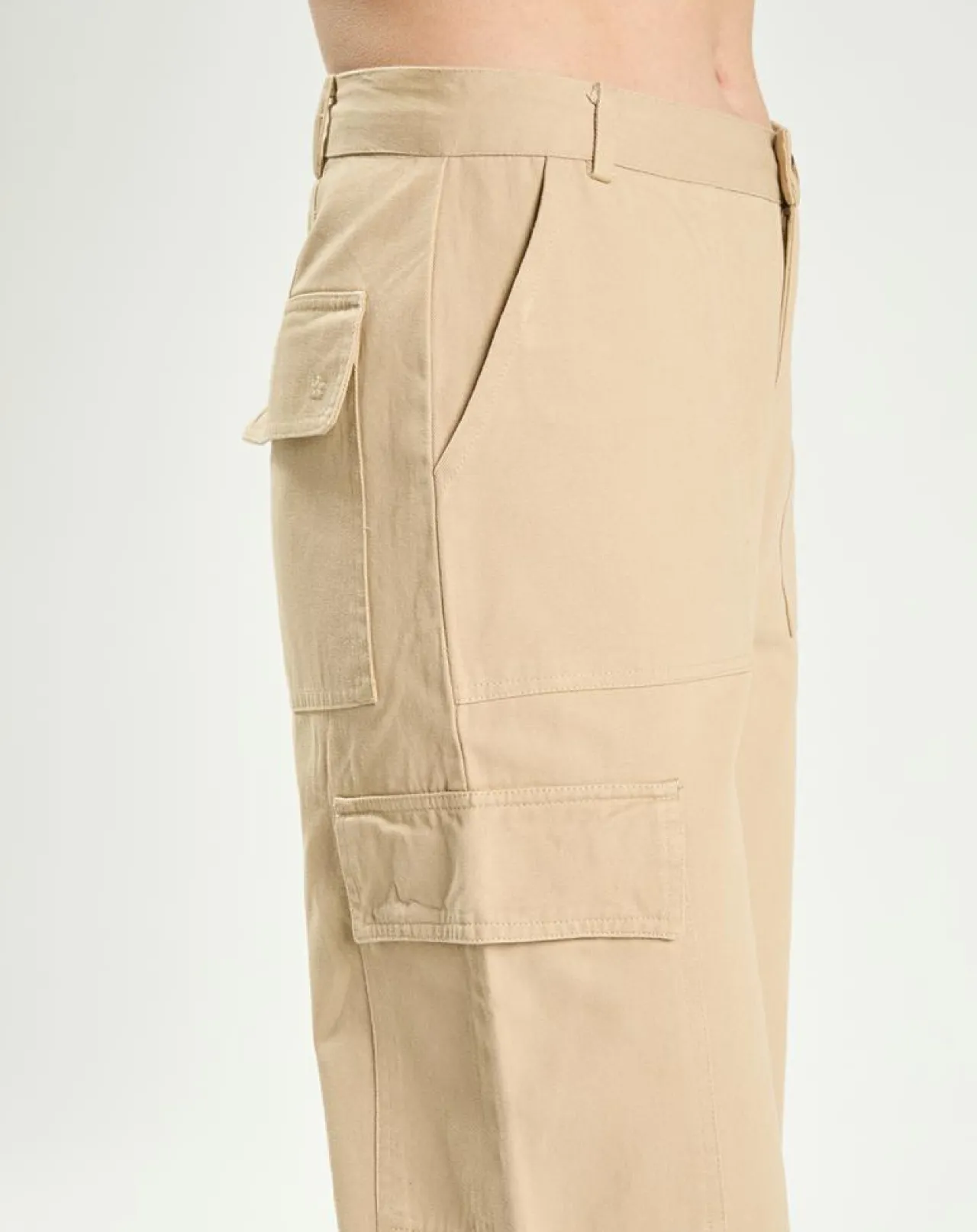 Pantalon cargo Pina beige