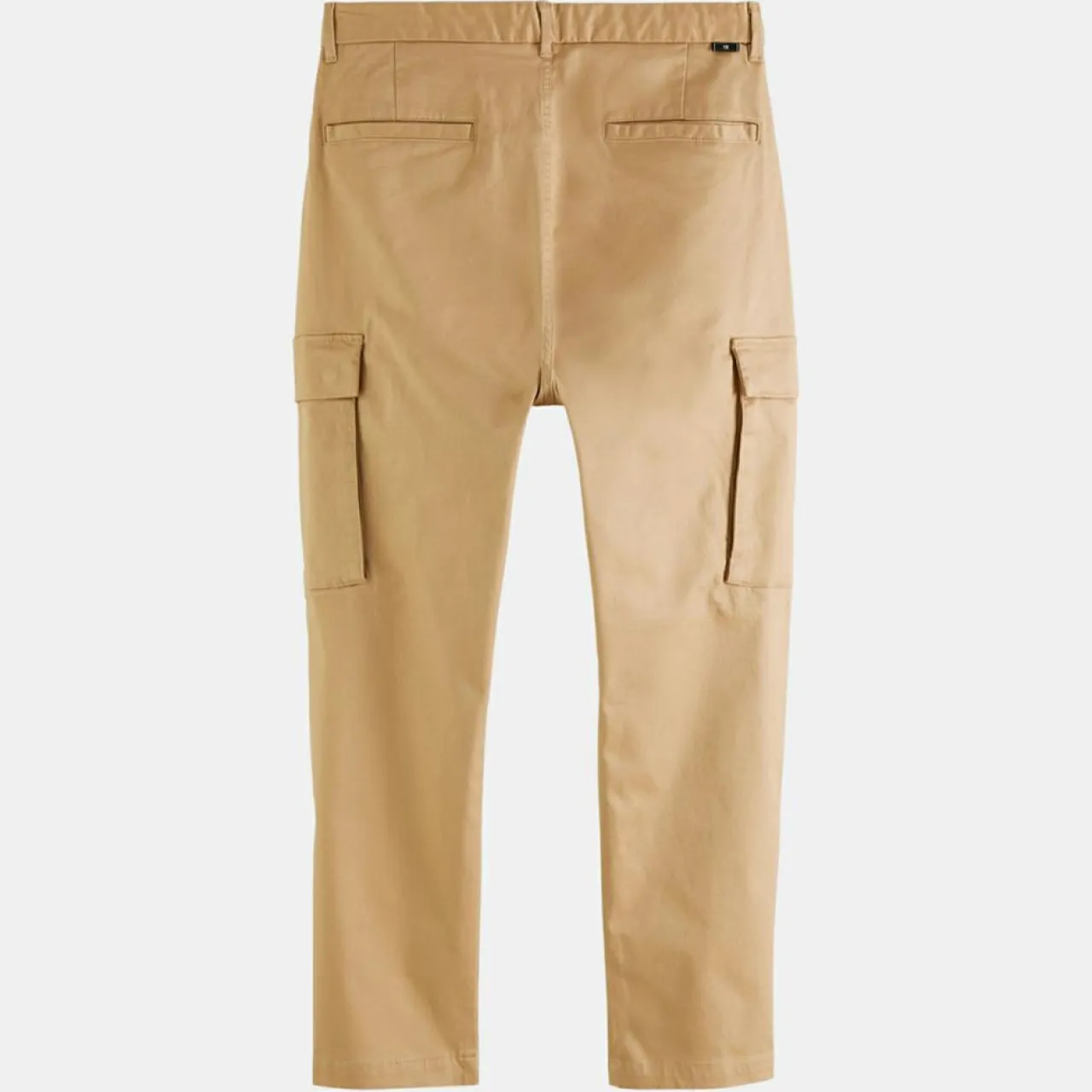 Pantalon cargo Regular Fit uni beige