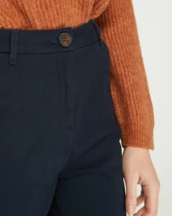 Pantalon chino Bill bleu marine