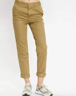 Pantalon chino Charles kaki clair