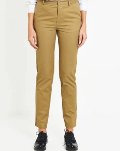 Pantalon chino Charles kaki clair